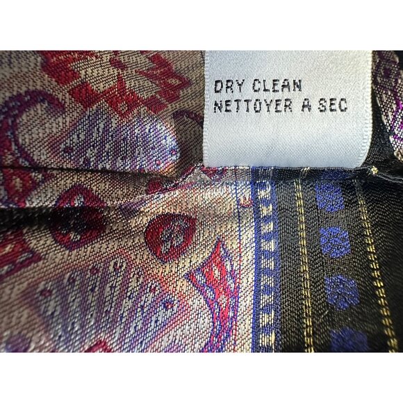 Talbots Woman Petites 16W Petites Silk Blend Kimono Style Jacket Blazer - Picture 8 of 14